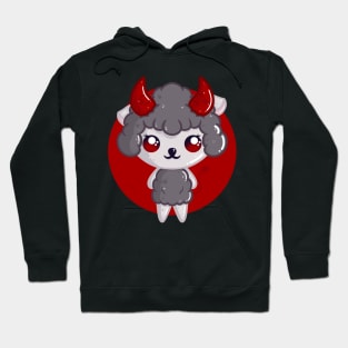 Cute Little Devil Sheep Hoodie